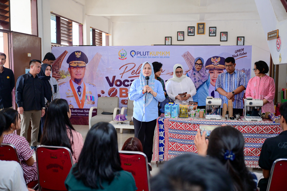 Wagub Fatmawati Pacu Toraja Utara Jadi Sentra Kopi Lewat Pelatihan Barista PLUT KUMKM