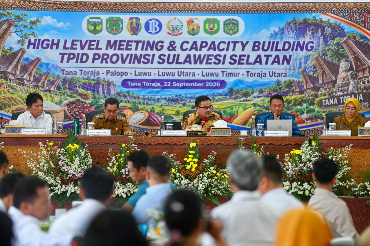 Hadiri HLM TPID Zona V, Sekda Jufri Rahman: Pengendalian Inflasi Harus Jadi Agenda Strategis Daerah